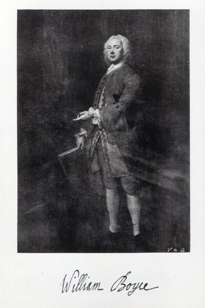 William Boyce door English School